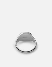 Load image into Gallery viewer, Olympus Signet Ring - Sterling Silver, angle
