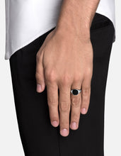 Load image into Gallery viewer, Olympus Signet Ring - Sterling Silver, detail
