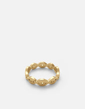 Load image into Gallery viewer, Mati Eye Ring - Gold Vermeil, angle
