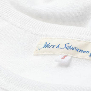 1950s Loopwheeled Classic Fit Lightweight T-Shirt - White
