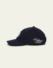 Cargar imagen en el visor de la galería, Les Deux Felt Logo Dad Cap - Dark Navy
