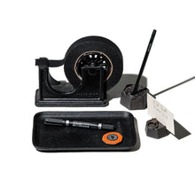 Load image into Gallery viewer, Puebco Cast Iron Tray styled with desk essentials
