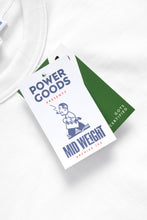 Laden Sie das Bild in den Galerie-Viewer, Power Goods Archive T-Shirt White - back
