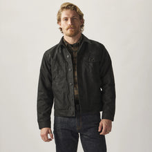 Load image into Gallery viewer, Tin Cloth Short Lined Cruiser Jacket - Black
