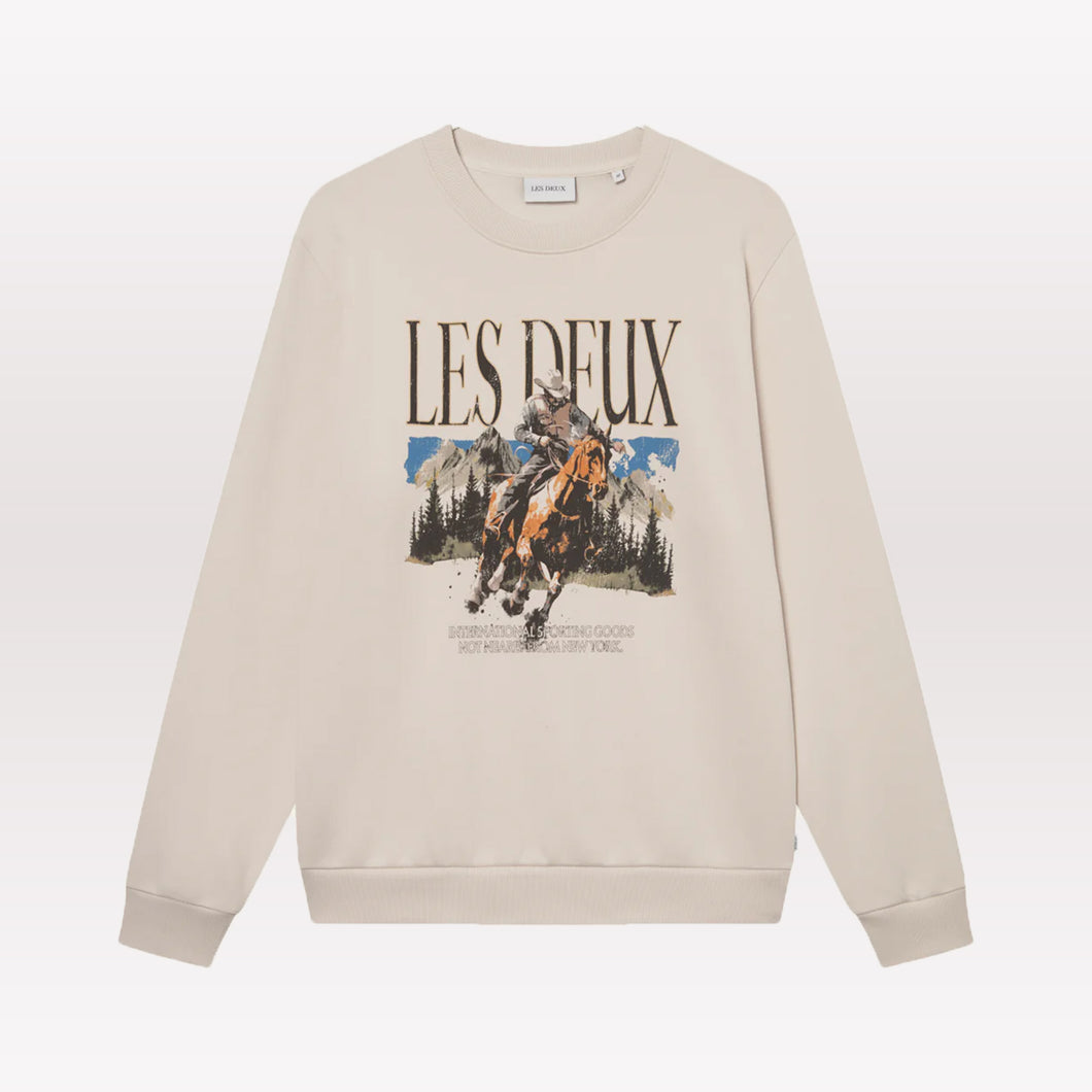 Cole Cowboy Sweatshirt - Ivory