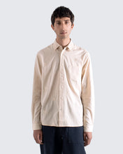 Load image into Gallery viewer, Embroidered Abstract Flower Shirt - Stone
