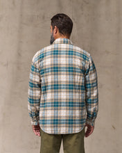 Load image into Gallery viewer, Insulated Flannel Jac-Shirt - Teal / Khaki Plaid
