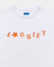 Load image into Gallery viewer, Stencil Tee - White / Orange
