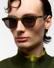 Load image into Gallery viewer, Monokel River Olive Demi - Grey Solid Lens
