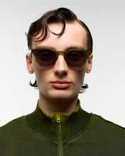 Load image into Gallery viewer, Monokel River Olive Demi - Grey Solid Lens
