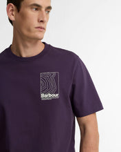 Laden Sie das Bild in den Galerie-Viewer, Barbour Woodbine Relaxed Graphic T-Shirt - Grape
