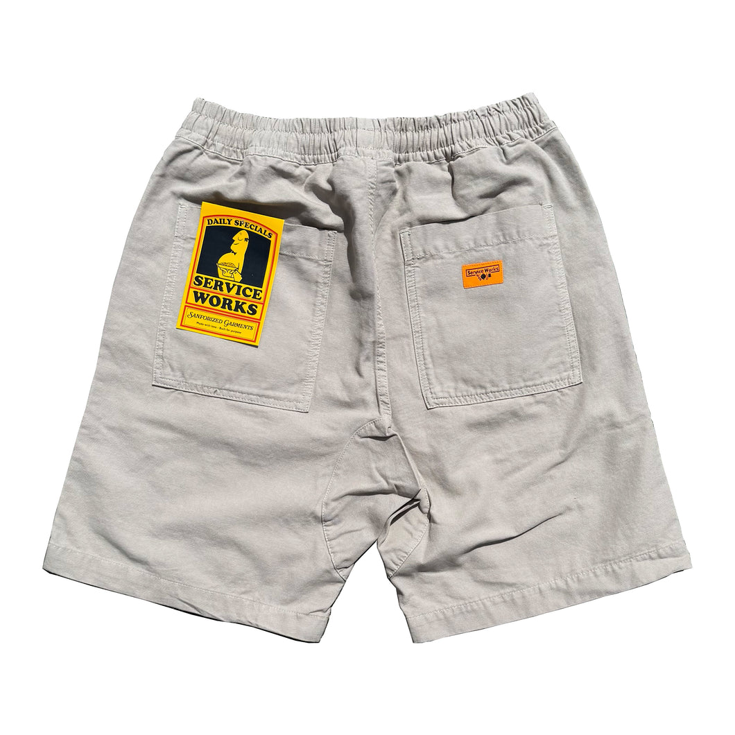 Classic Chef Shorts - Stone