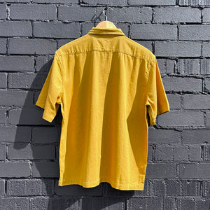 Short Sleeve Work Shirt - Amber Twill