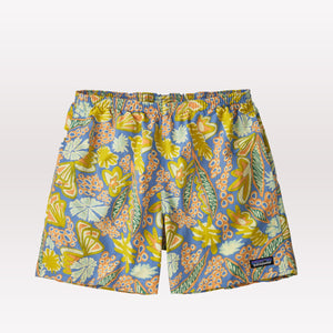 Baggies Shorts 5 In. -  Flourish Abundant: Blue