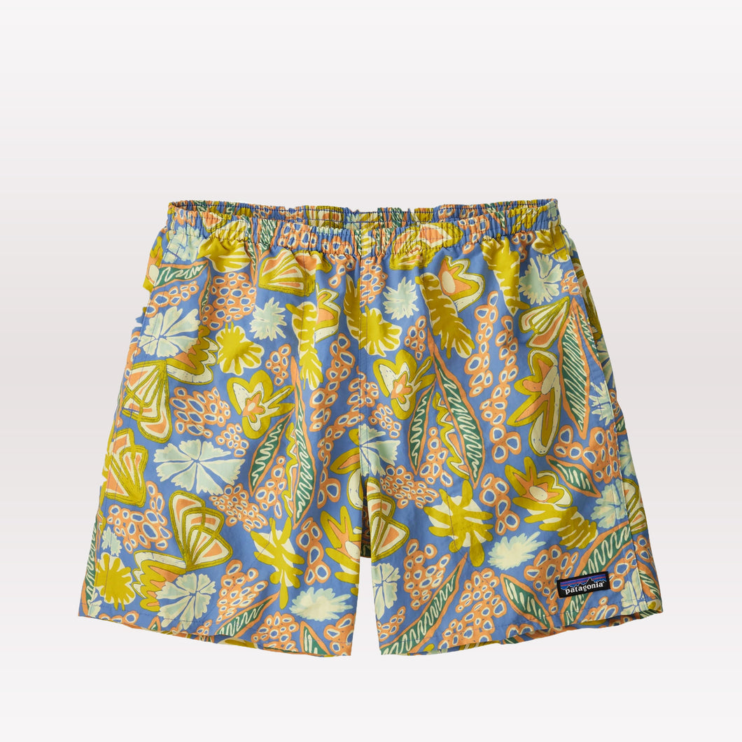 Baggies Shorts 5 In. -  Flourish Abundant: Blue