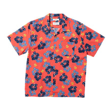 Load image into Gallery viewer, Arthur Flower Hawaii Shirt - Red
