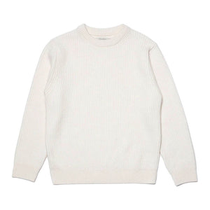 August Rib Wool Sweater - Off White