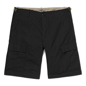 Aviation Short - Black Rinsed