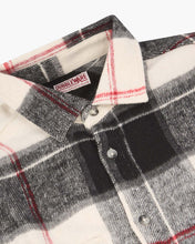 Load image into Gallery viewer, Barrington Flannel Two Pocket Workshirt - White Tan Plaid
