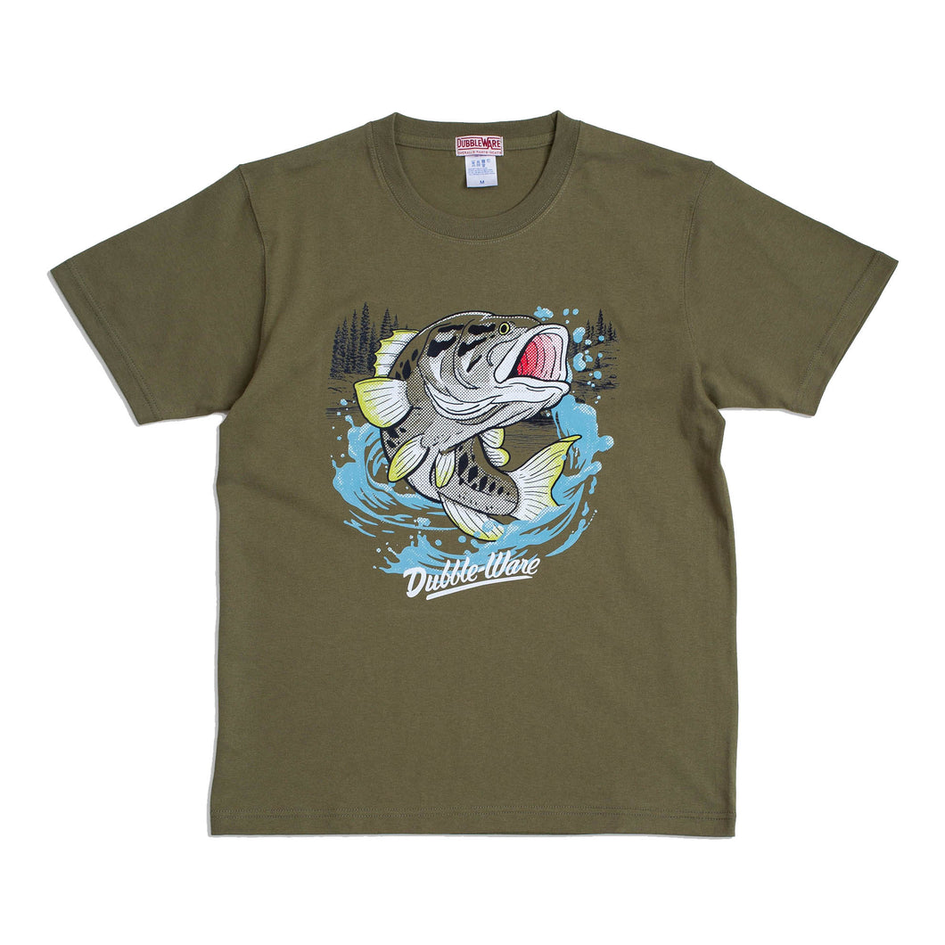 Bass Tee - Olive Green