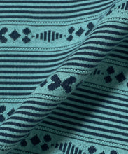 Load image into Gallery viewer, Pocket Tee Jacquard Stripe - Sax

