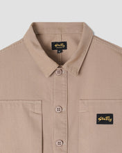 Load image into Gallery viewer, Painters Pop Over Shirt - Khaki Bedford
