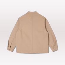 Load image into Gallery viewer, Painters Pop Over Shirt - Khaki Bedford
