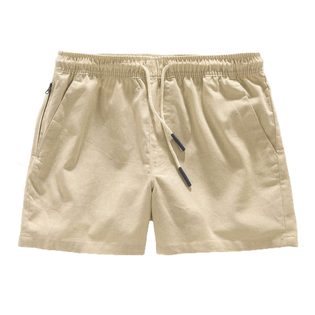 Linen Shorts - Beige