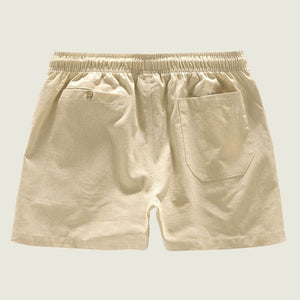 Linen Shorts - Beige