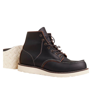 Classic Moc 6 Inch Boot 8849 -  Black Prairie Leather