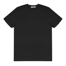 Load image into Gallery viewer, 1950s Loopwheeled Classic Fit Lightweight T-Shirt - Deep Black
