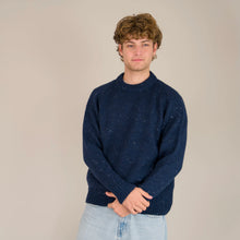 Load image into Gallery viewer, Raglan Chunky Nepp Sweater - Blue John
