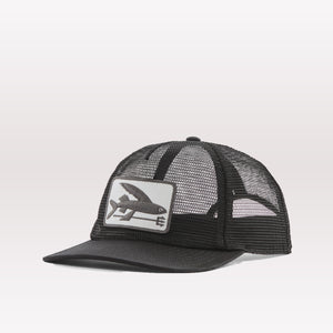 Breezefarer Cap - Flying Fish Fork Black