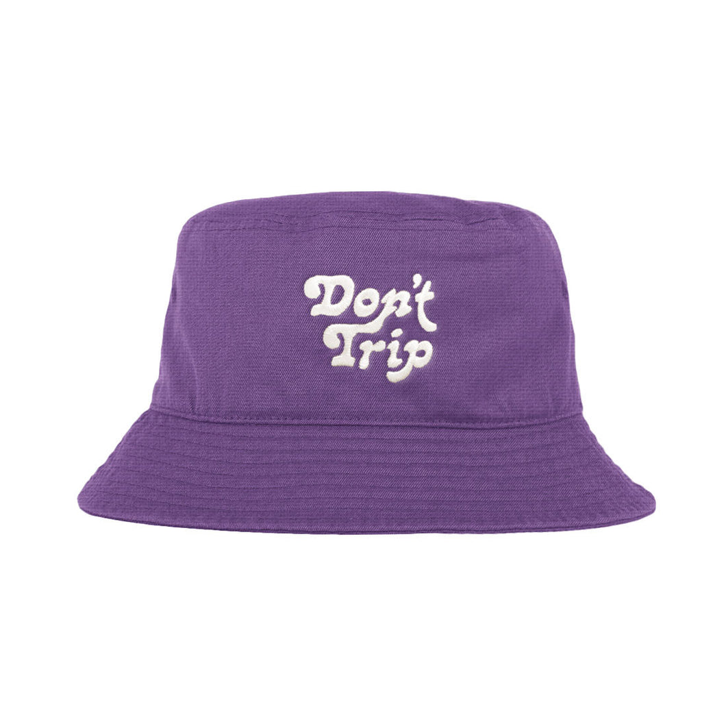 Free & Easy Don't Trip Bucket Hat - Purple