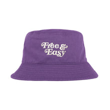 Load image into Gallery viewer, Free &amp; Easy Don&#39;t Trip Bucket Hat - Purple
