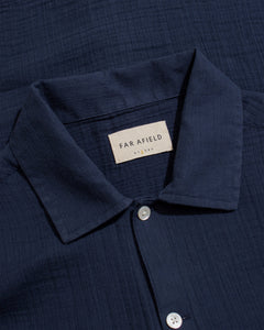 Busey Shirt - Navy Iris