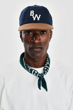 Load image into Gallery viewer, Linen Ball Cap - Navy
