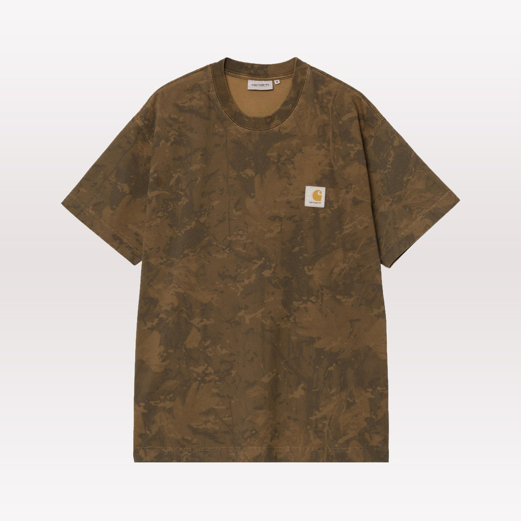 Camo Combi T-Shirt - Green / Hamilton Brown