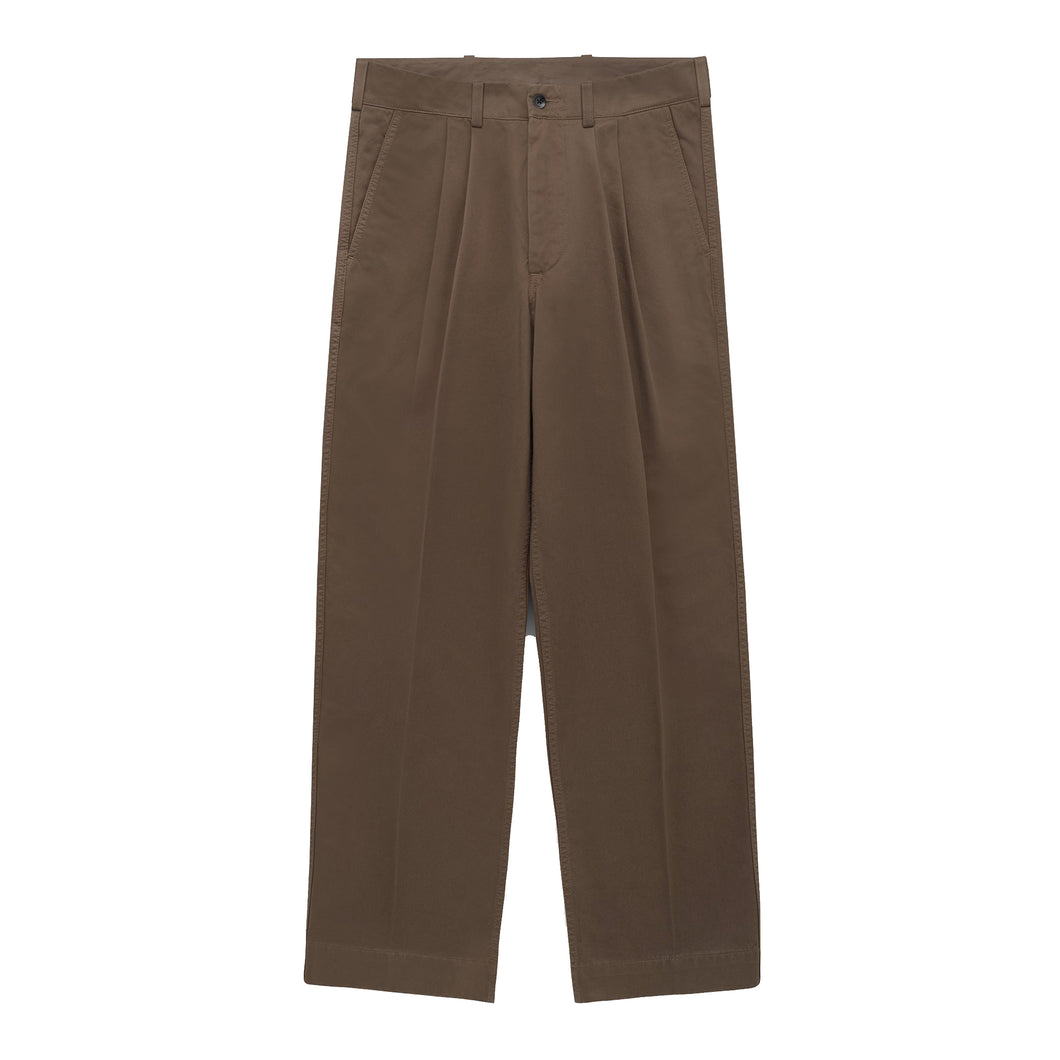 Canal Pleated TwillForm Pant - Granite