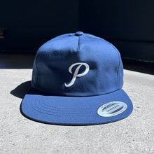 Load image into Gallery viewer, Providence Snapback Shop Cap - Navy
