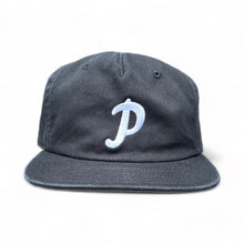 Load image into Gallery viewer, Providence Washed 5 Panel Cap - Black
