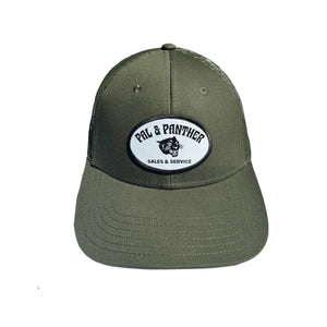 Pal & Panther Mid Trucker Cap - Army