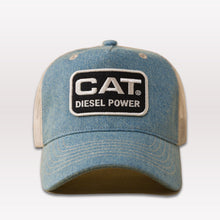 Load image into Gallery viewer, Avery Ranch CAT Trucker Hat - Blue Denim
