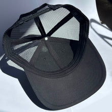 Load image into Gallery viewer, Pal &amp; Panther Mid Trucker Cap - Black
