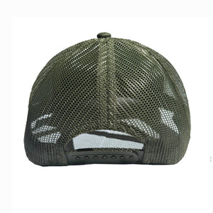 Pal & Panther Mid Trucker Cap - Army