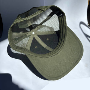 Pal & Panther Mid Trucker Cap - Army