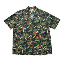 Load image into Gallery viewer, Classic Aloha Shirt - Friendly Isle Charcoal
