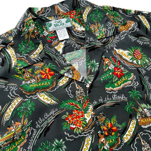 Classic Aloha Shirt - Friendly Isle Charcoal