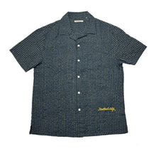 Load image into Gallery viewer, Check Short Sleeve Shirt - Navy
