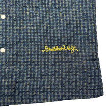 Load image into Gallery viewer, Check Short Sleeve Shirt - Navy
